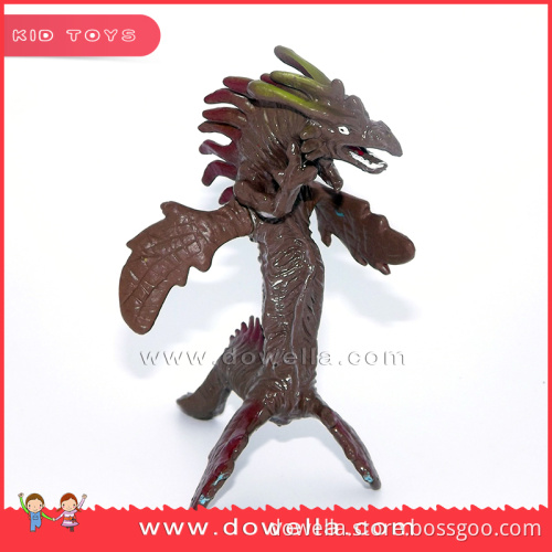 wholesale water drop custom promotional poseable bendable action figure/Dragons figures collection for kids